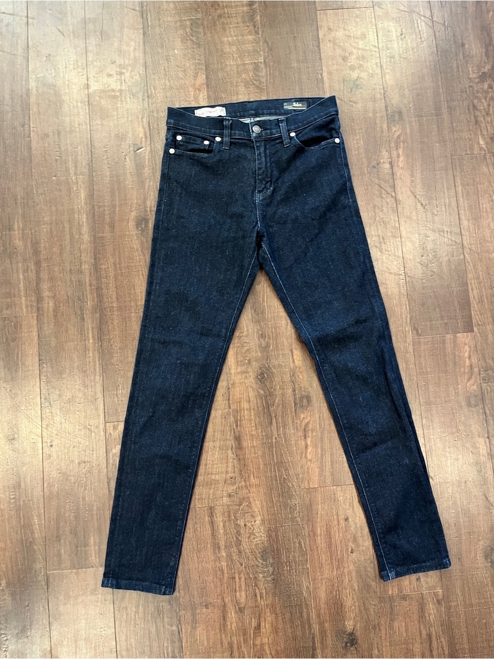 Red Engine Solar High Rise Super Skinny Women’s Jeans Sz 29 Dark Wash Stretch